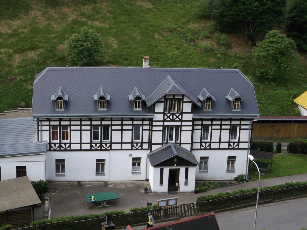 Penzion Falkenstejn Ceska Kamenice Exterior photo